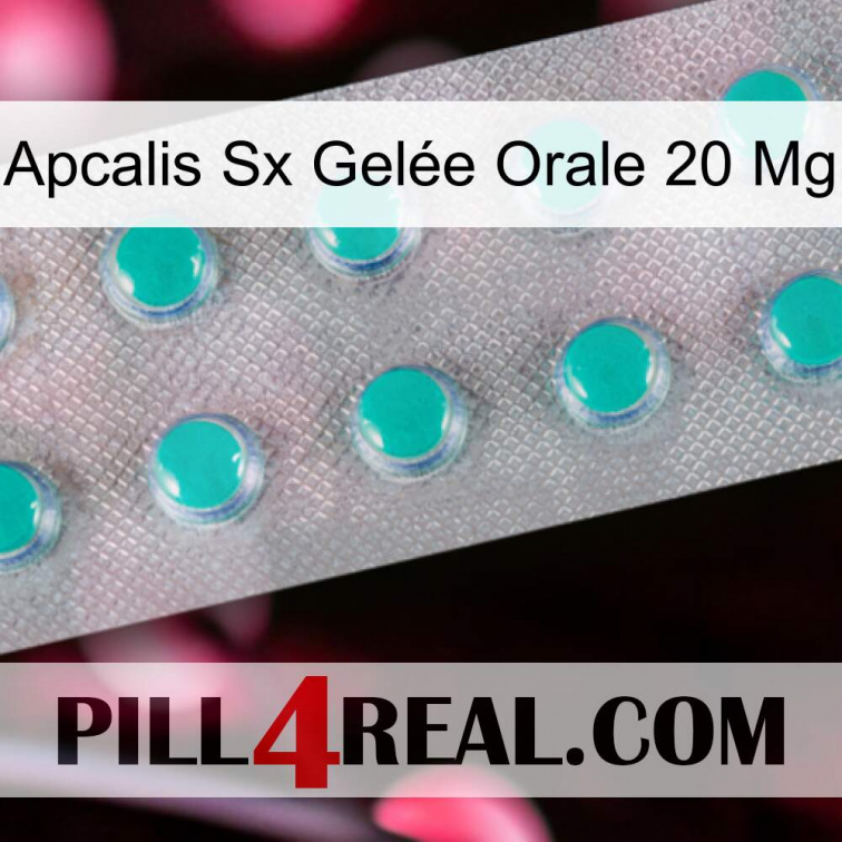 Apcalis Sx Gelée Orale 20 Mg 28